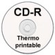 Thermo printable CD-R