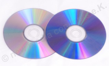 10 DVD+R Rohlinge 4,7GB 16x Silber blank in Cakebox