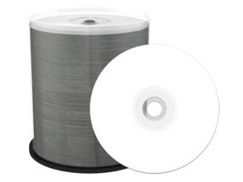 CD-R Rohlinge, 52x 700MB/80min Inkjet Vollflächig bedruckbar MR 100 Stück