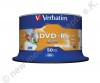 DVD-R Verbatim  16x Speed 4,7GB printable AZO No-ID 50 Stück