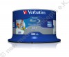 Blu-Ray 50 Verbatim Rohlinge BD-R Single Layer DL+ 25GB 6X Wide Printbale Hard Coat