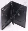 1 DVD Boxen schwarz mit Klapptray für 3 CD oder DVD mit Booklethalterung