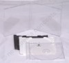 100 Jewel-Box für eine CD/DVD 120mm, Tray schwarz