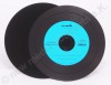 Vinyl CD Rohlinge Carbon 100 Stück Blau,700 MB zum archivieren