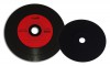 Vinyl CD Rohlinge Carbon Rot 600 Stück,700 MB zum archivieren