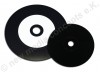 Vinyl CD Rohlinge Bedruckbar 700 MB   50 Stück  mit geprägten Rillen zum archivieren