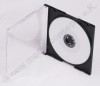 1 Mini CD Slimcase CD Box für Mini Disc mit schwarzem Tray
