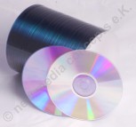 100 DVD-R Rohlinge 4,7GB 16x Silber blank in Cakebox