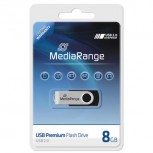 1 MediaRange USB-Speicherstick / USB Flash Drive 8 GB