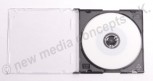 Mini-CD-R 10 Stück, 80 mm, 200 MB, bedruckbar, in Jewel Cases Tray Transparent