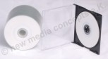 Mini DVDs 50 Stück + Slimbox tray Transparent