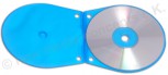 50 PP-Shell-Box Blau Transparent - abheftbar