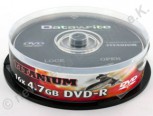 25 Datawrite Titanium DVD-R 16x, 4,7GB