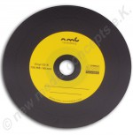 Vinyl CD Rohlinge Carbon Gelb 50 Stück,700 MB zum archivieren