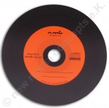 Vinyl CD Rohlinge Carbon Orange 50 Stück,700 MB zum archivieren