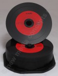 Vinyl CD Rohlunge Carbon Rot 25 Stück,700 MB zum archivieren